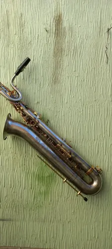 Sax Baritono Kampf Saxofone novíssimo La Grave Troco+$ 12x no cartão