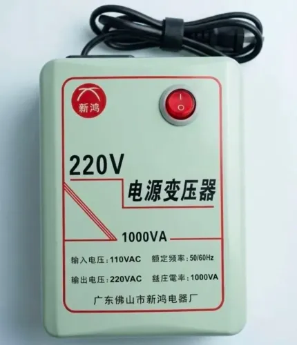 Conversor 127v para 220v, 1000w.