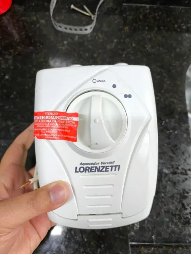 Aquecedor Versátil Lorenzetti 220V 5500W + Brinde Torneira Monocomando