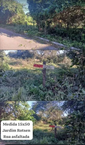 Terreno medida 15 x 50