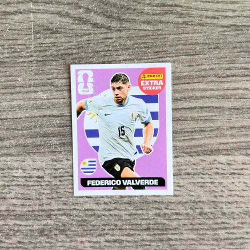 Extra Sticker Legend Federico Valverde | Panini Copa do Mundo 2026