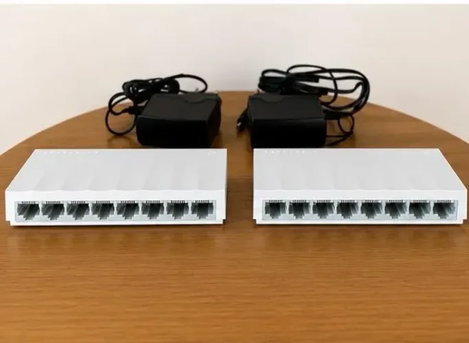 Switch De Mesa 8 Portas Gigabit Tp-link Tl-sg108