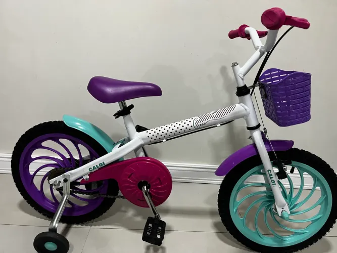 Bicicleta infantil Caloi aro 16
