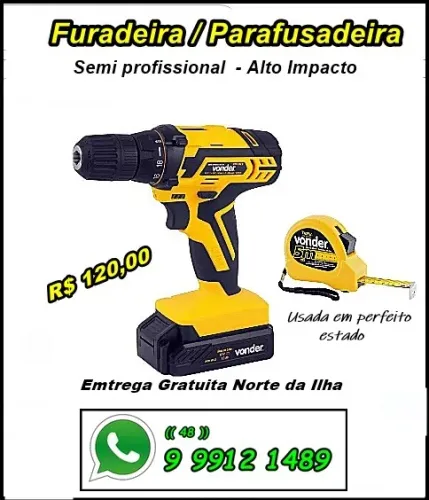 Parafusadeira Furadeira Wonder