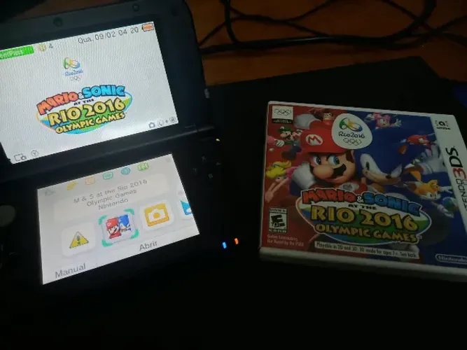 Console Nintendo 3DS XL com 6 jogos