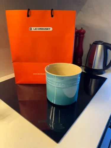 Porta Utensílios Clássico Le Creuset Azul Caribe 2,3L