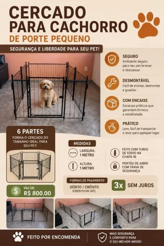 Cercado cachorro