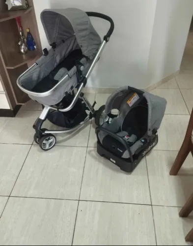Carrinho bebe safety completo 
