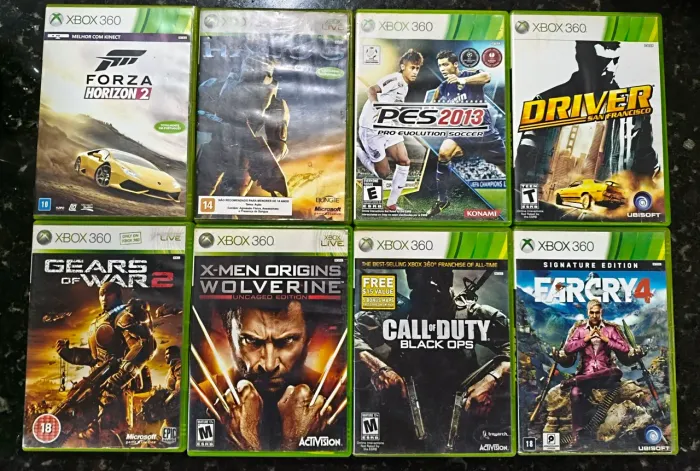 Jogos Xbox 360 originais