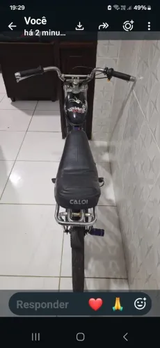 Motorizada bicicleta