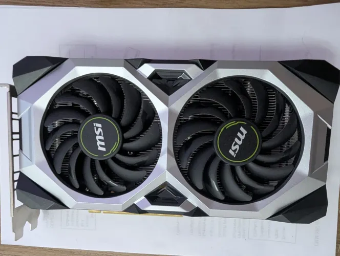 Placa de vídeo nvidia geforce rtx 2060 6gb gddr6 dlss ray tracing MSI