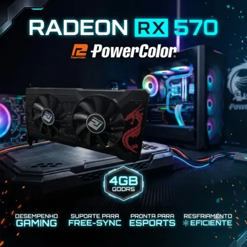 RX 570 4GB PowerColor Red Dragon