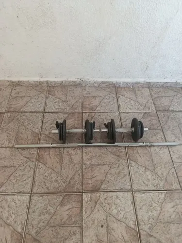 Vendo kit de halteres