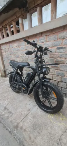 Bicicleta elétrica OUXI V8 Pro 15Ah - Revisada e Pronta para Rodar