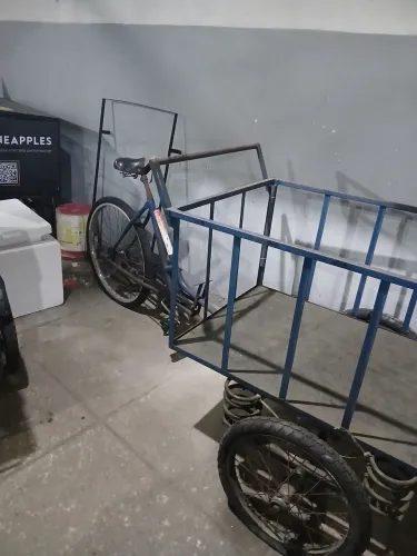 Vendo triciclo de garagem