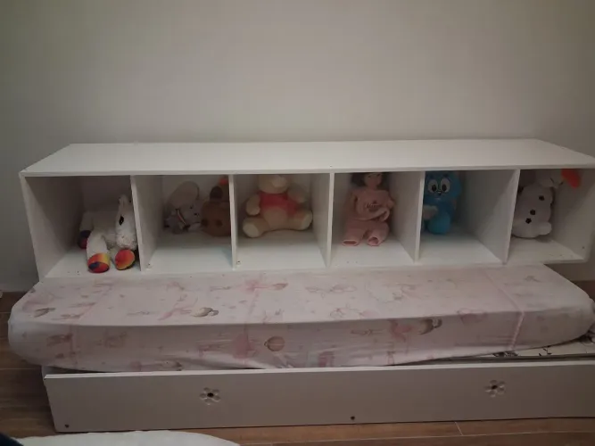Cama + Colchão + Armário Tok Stok