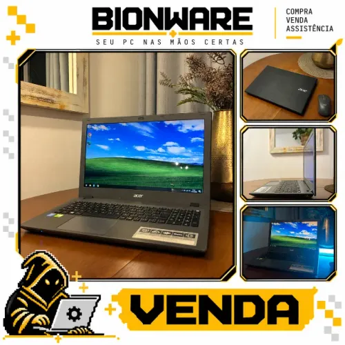 Notebook Acer Aspire E15 i7 | 16GB RAM | SSD | 1TB HD | Bateria Nova | Garantia