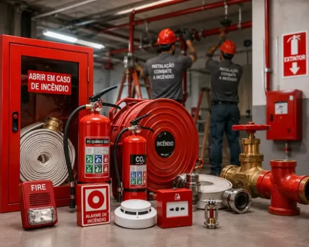 Sócio para empresa de venda de equipamentos e serviços de combate a incendio gas e hidraul