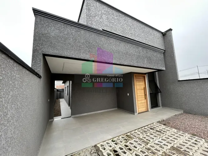 Casa de Alto Padrão LOCAÇÃO 4 Vagas e Acabamento Premium Eucaliptos, Fazenda Rio Grande