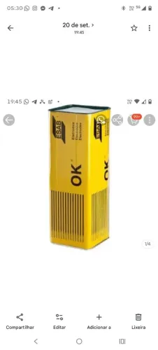 Eletrodo Esab