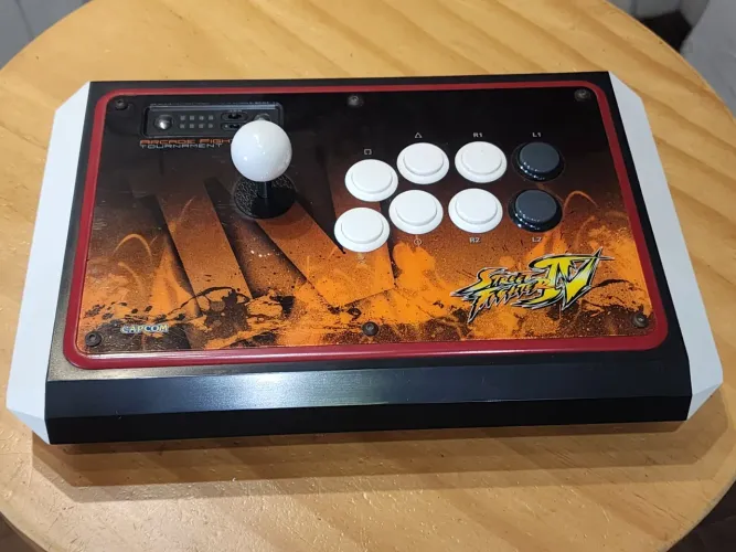 Controle Arcade Street Fighter 4 de ps3 e ps4