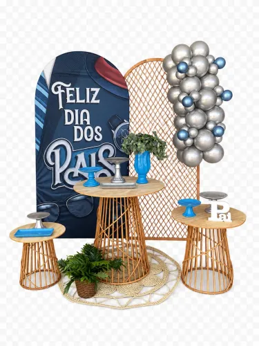 Aluguel de decoração de festa,  no estilo pegue e monte 