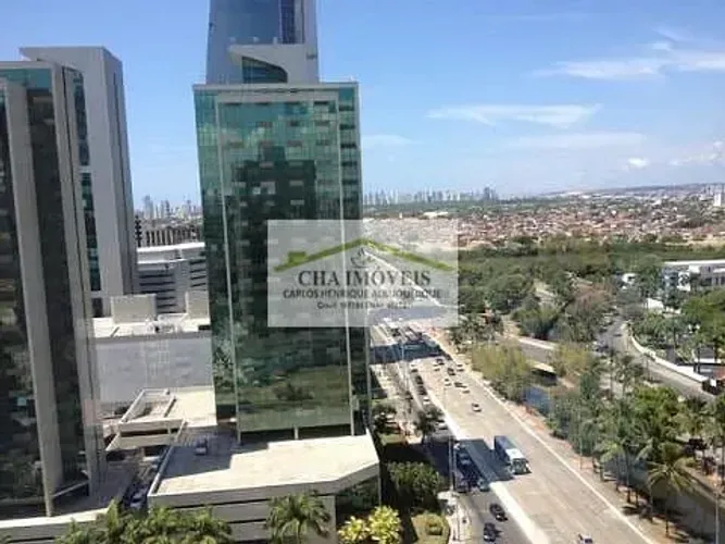 Sala para locação, 85m2, 1 banheiro, 2 vagas de garagem andar alto muito bem localizado, B