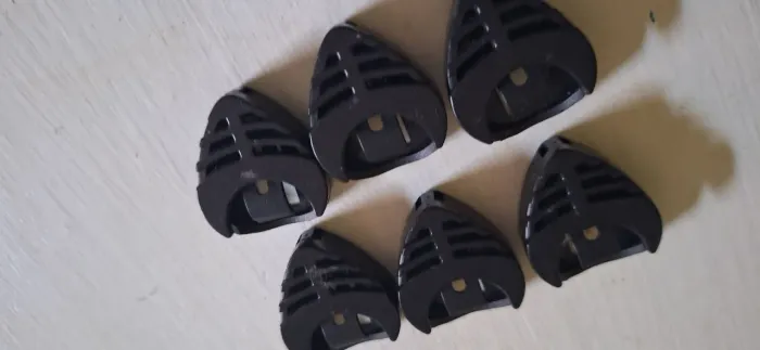 Porta palhetas colar guitarra violão