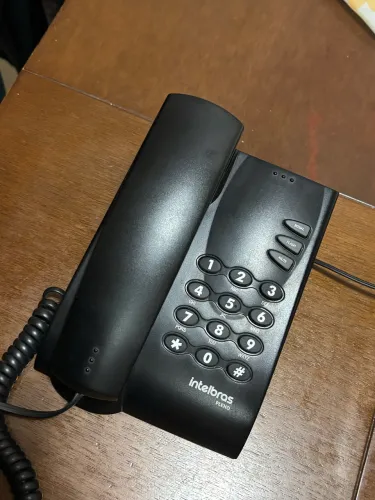 Telefone Intelbras pleno com fio 