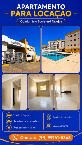 Apartamento no Condomínio Boulevard