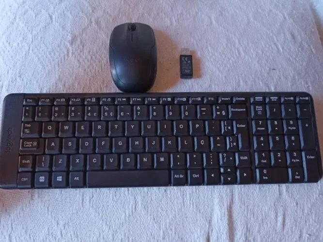 Teclado e mouse sem fio