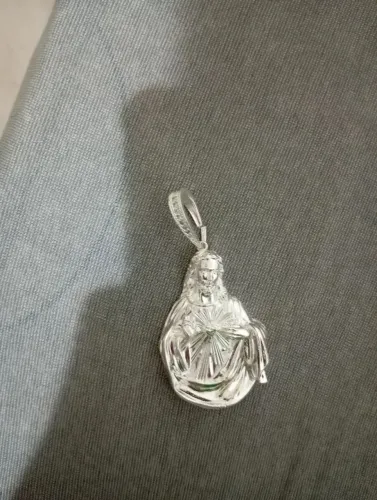 Pingente prata Jesus