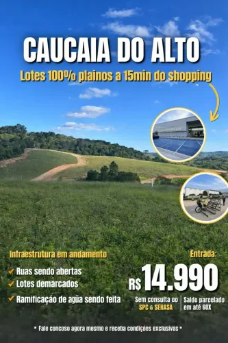 Terreno em Caucaia do Alto
