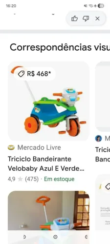 Triciclo Bandeirante