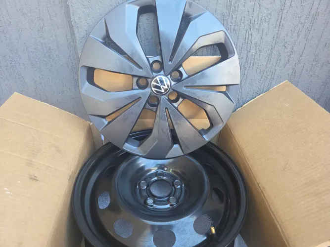 Rodas Okm VW 5X100/16 c/ Calotas