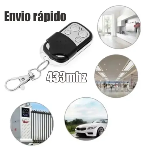 Achadinho da Shopee! Controle Remoto Universal 433MHz para Portão Eletrônico