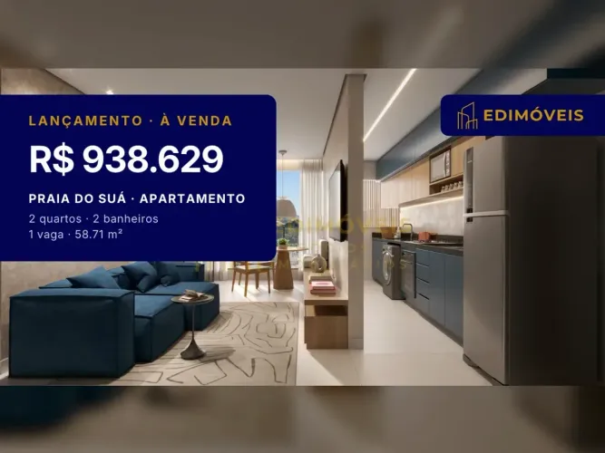 Investimento Seguro: Apartamento de 2 Quartos na Praia do Suá - Agende sua Visita!