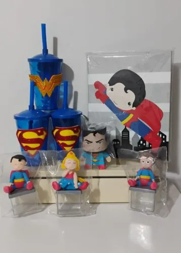 Kit decoração/festa Superman