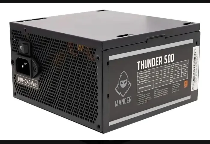 Fonte 500w selo bronze