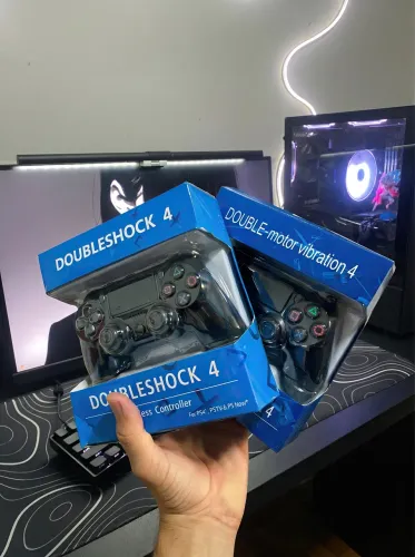 Controle Sem Fio Compatível com PS4 | Novo | Pronta Entrega