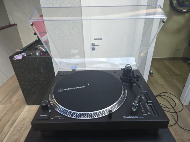 Toca disco áudio técnica 
