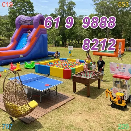 Locação de Brinquedos em Sobradinho e Taguatinga Sul - Rápido e Seguro!