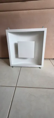 Luminária Plafon De Embutir Luz Indireta 45 cm - Quadrado 