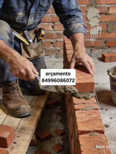 Pedreiro para sua obra