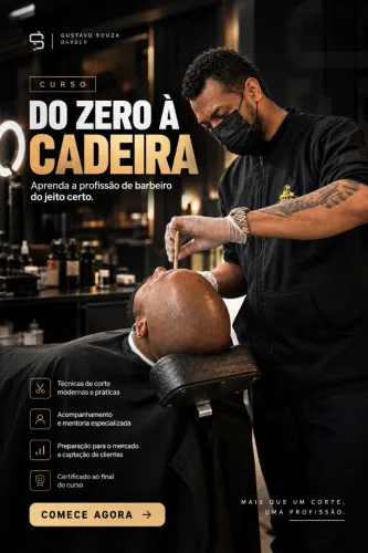 CURSO DE BARBEIRO INICIANTE EM SÃO JOSÉ DOS CAMPOS | DO ZERO À CADEIRA