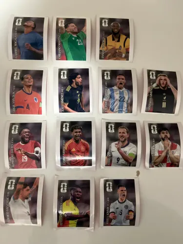 Figurinhas Copa do Mundo 2026/CocaCola 14un