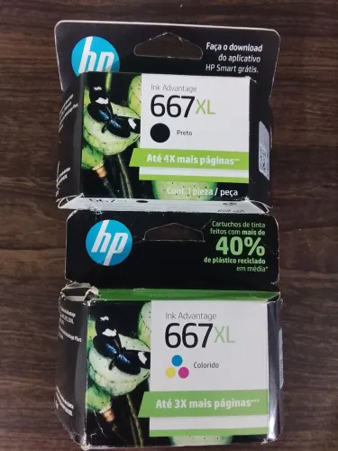 Vendo cartuchos HP Novos