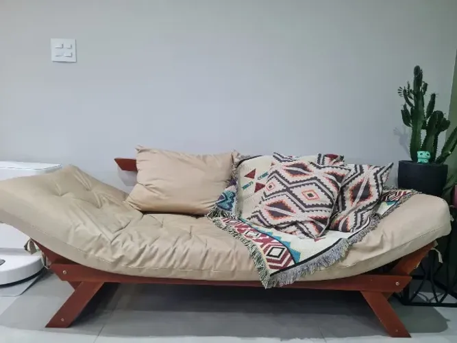 Sofá cama reclinável Japão Futon impermeável