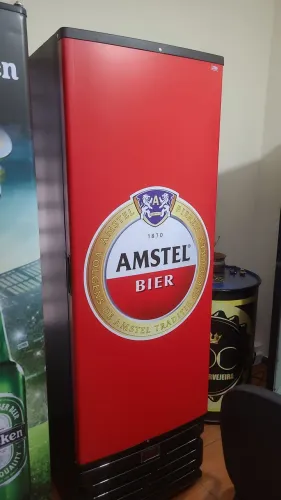 Cervejeira semi nova 8 cx porta cega 4 temperatura diferentes por apenas 12xR$330 cartão 