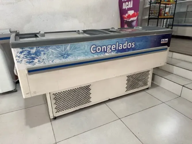 Freezer Ilha de Congelados frilux 